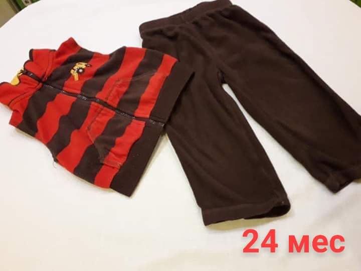 Флисовые комплекты Carter's 18 и 24 мес
