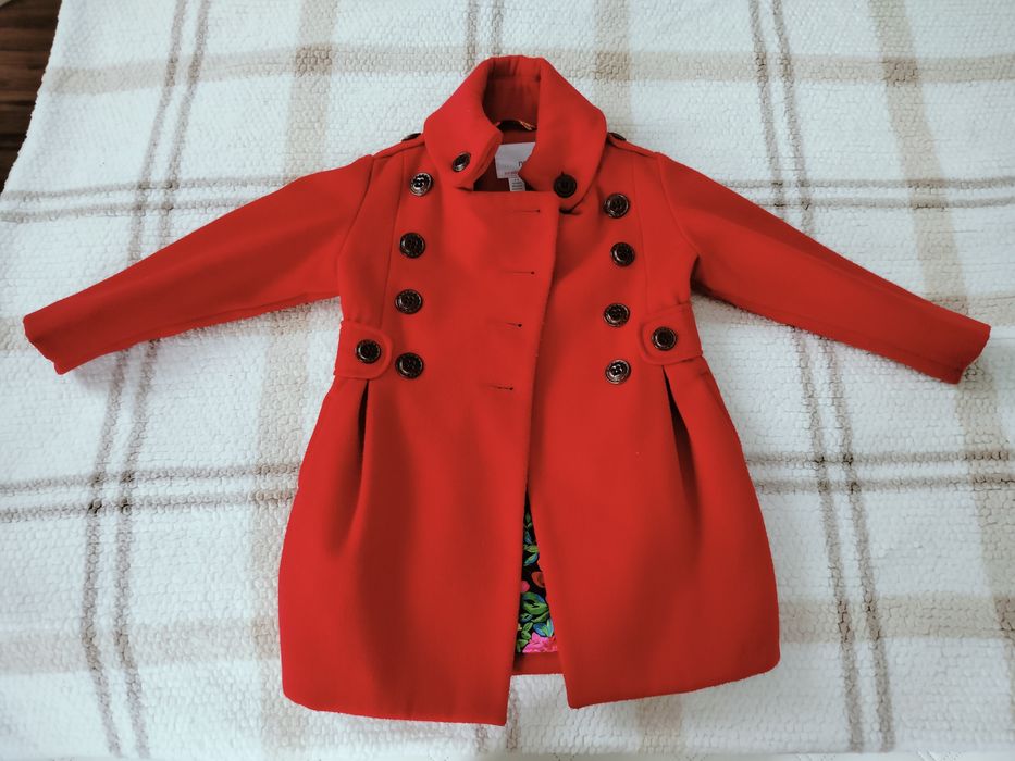 Płaszczyk zimowy 3-4 latka