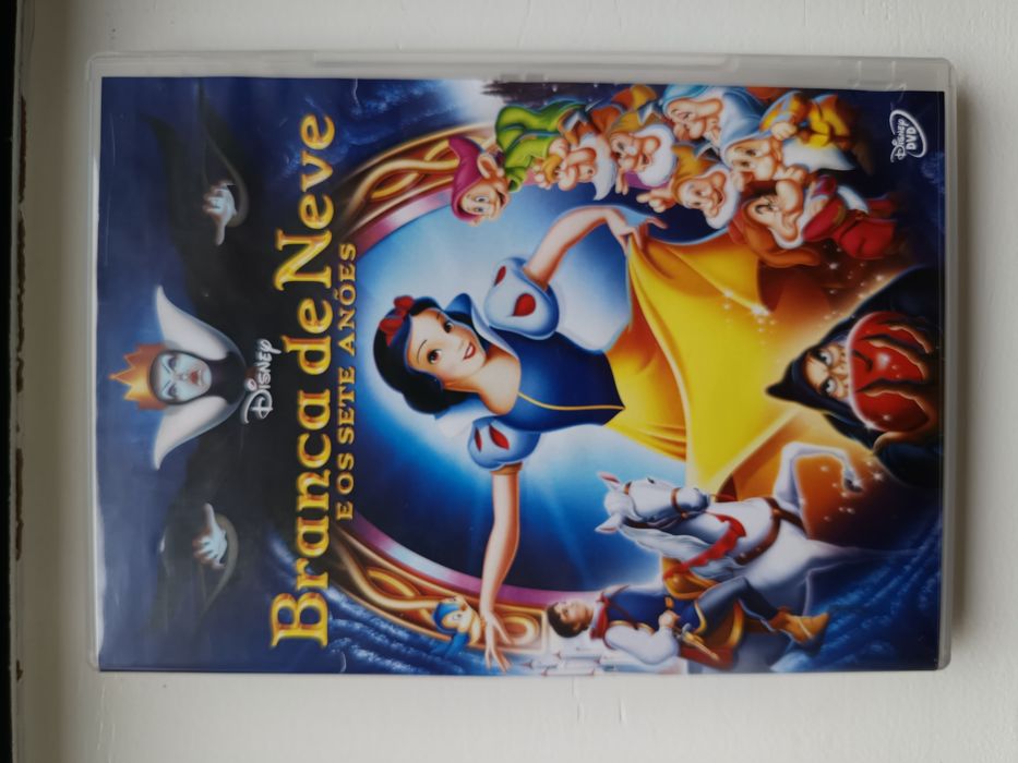 DVD Disney branca de neve e os sete anões