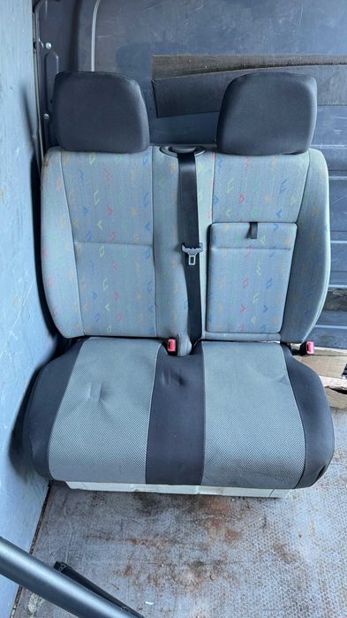 Fotel podwójny pasażera VW CRAFTER (przód)