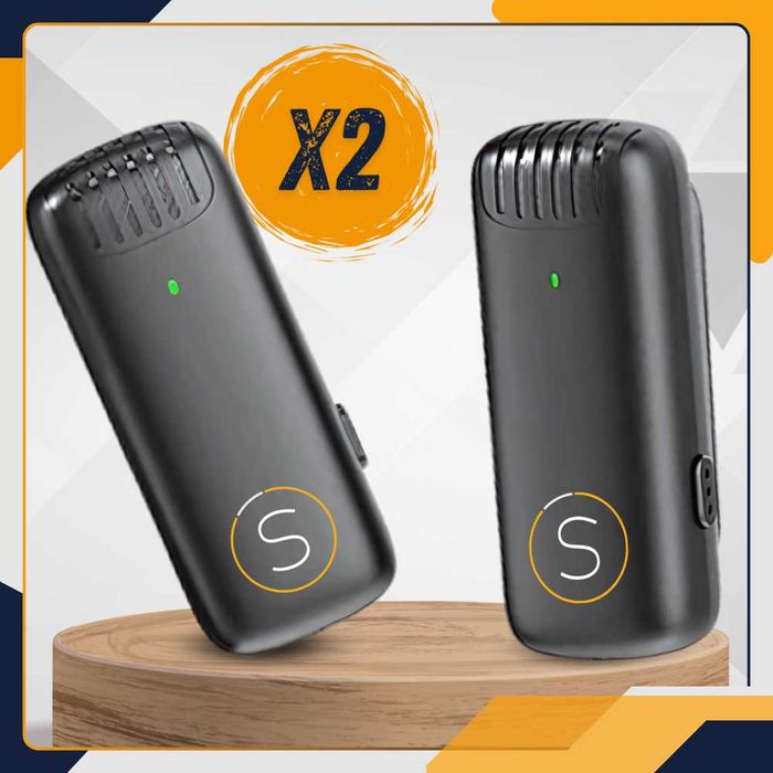 Bezprzewodowy Mikrofon Krawatowy do telefonu Slayo Mike S13