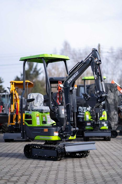 Minikoparka 1000kg MARC II XN10 RS RAMIĘ Skr CHŁODNICA 2m Głębokość