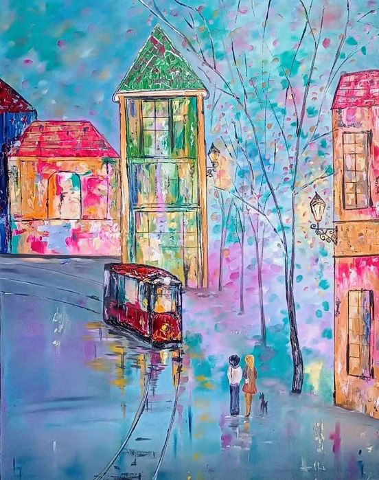 Óleo sobre tela, original