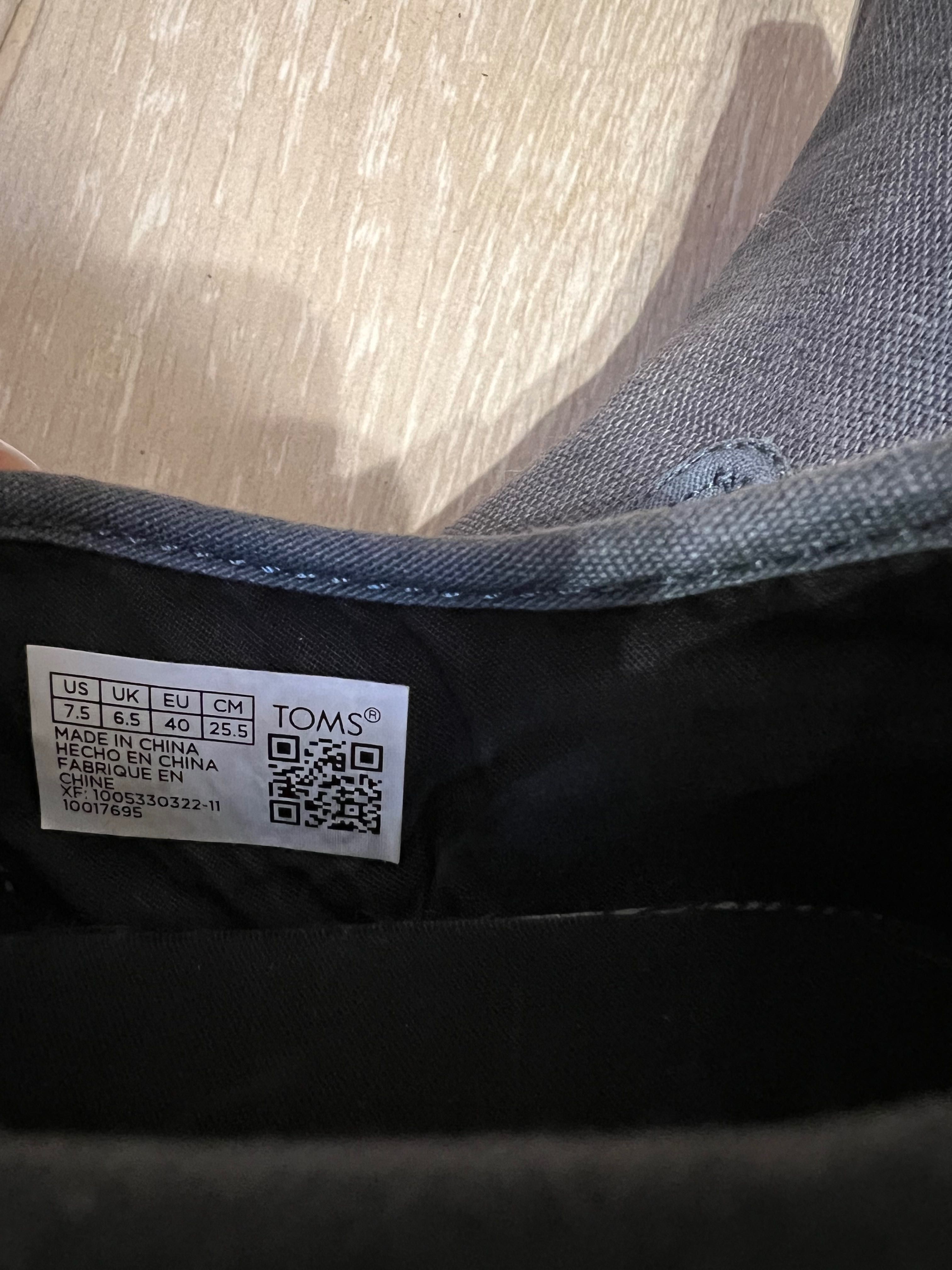 Оригінальні лофери TOMS 40 розмір