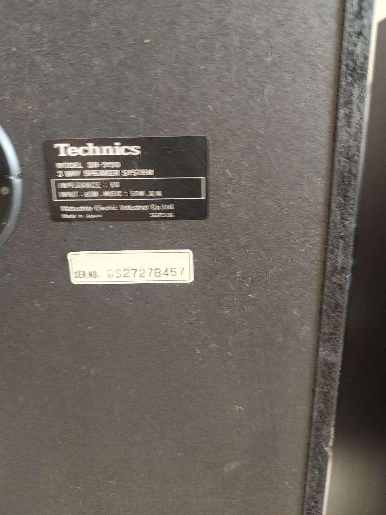 Technics SB-3130 kolumny głośnikowe w pięknym stanie.