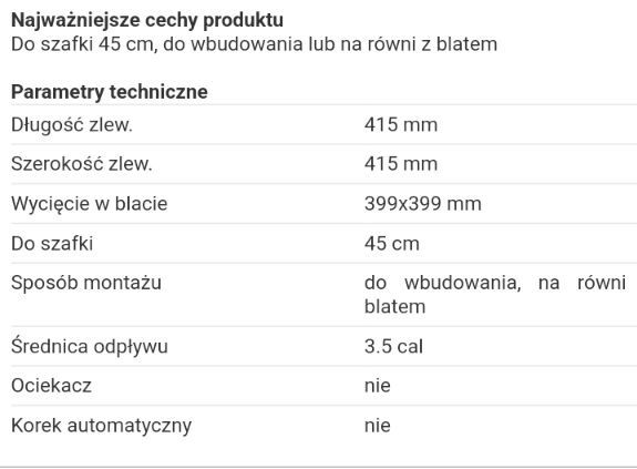 Zlewozmywak Franke