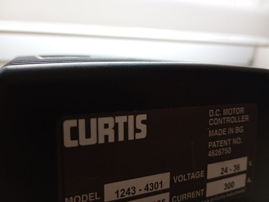 Curtis 1243 - 4301 sterowniki melex wózek widłowy pojazd elektryczny