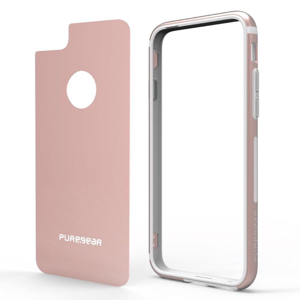 Etui PureGear do iPhone 6/6s/7 GlassBak 360 Rose Gold