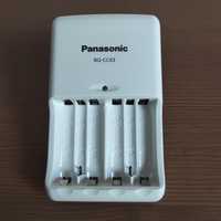 Carregador de pilhas Panasonic AA e AAA como novo