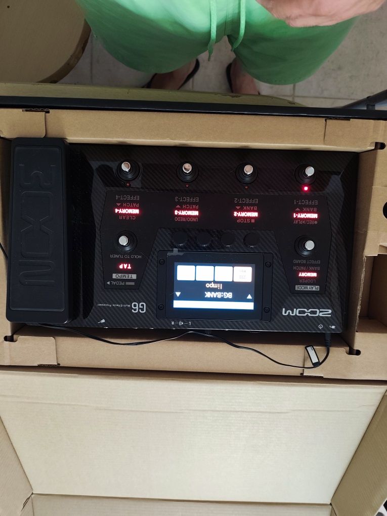 Zoom g6 como nova