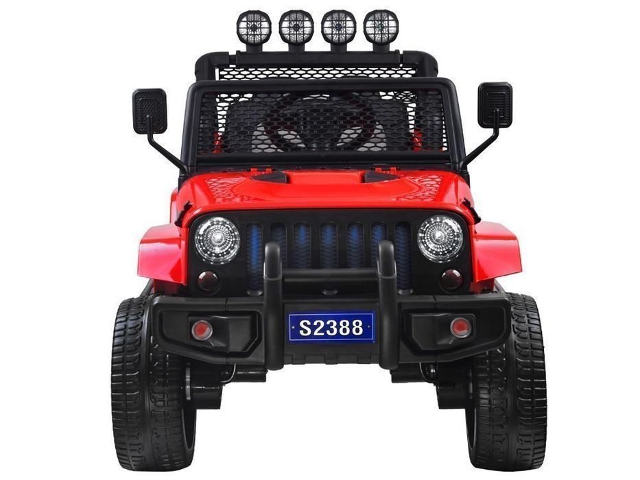 Jeep Dla Dzieci 4X4 Gumowe Koła Eva Pilot 2388