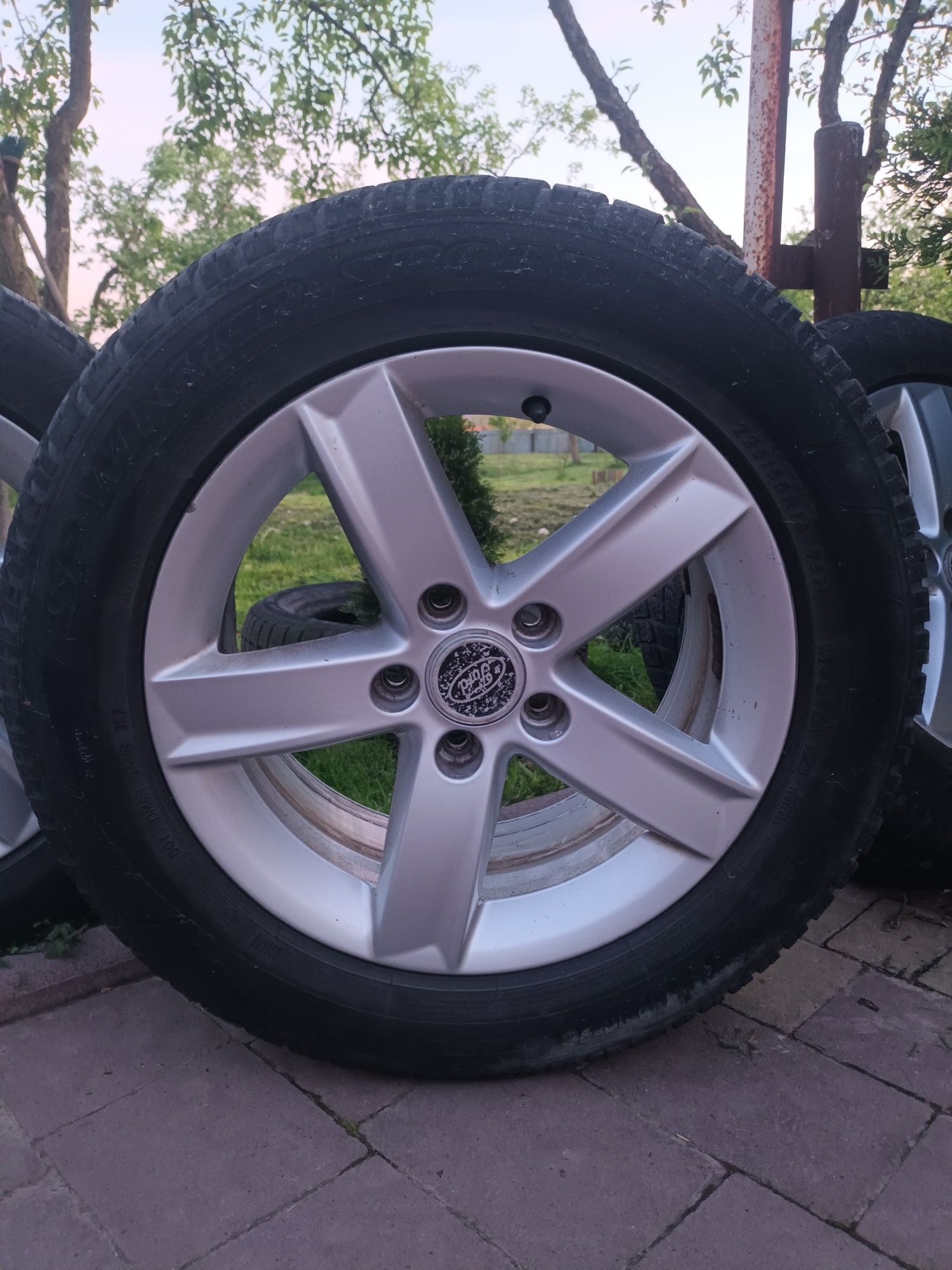 Диски, R 16, 5x112+ резина 225/55/16