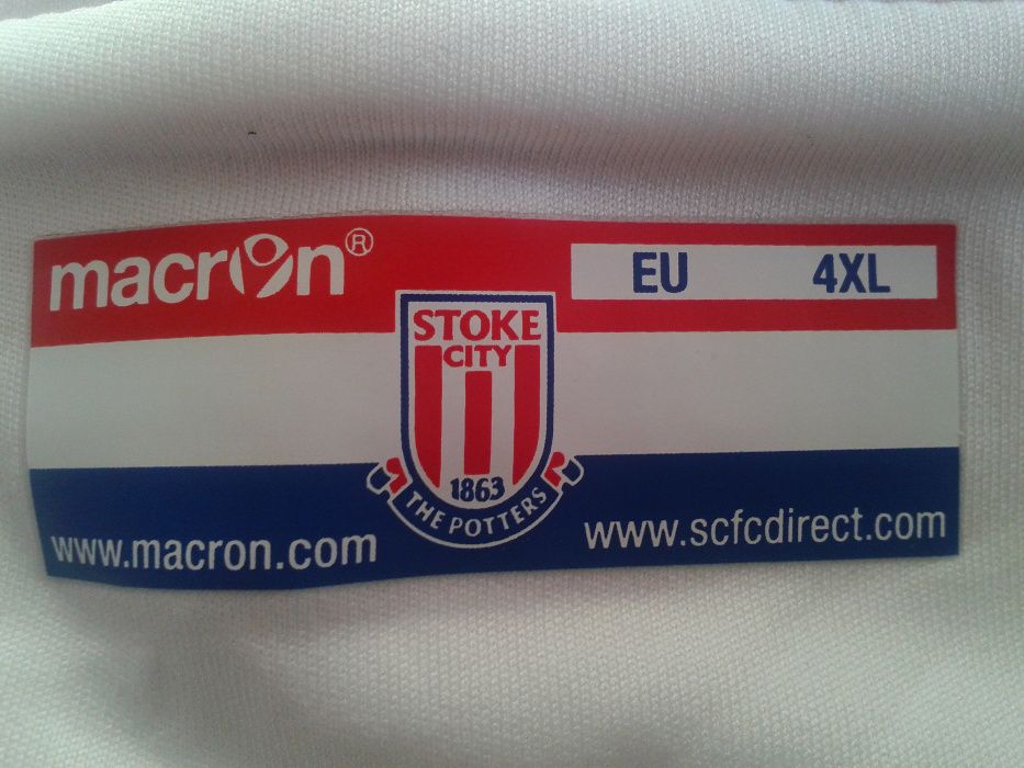 Nowa kolekcjonerska koszulka meczowa piłkarska XXXL-Stoke City F.C.