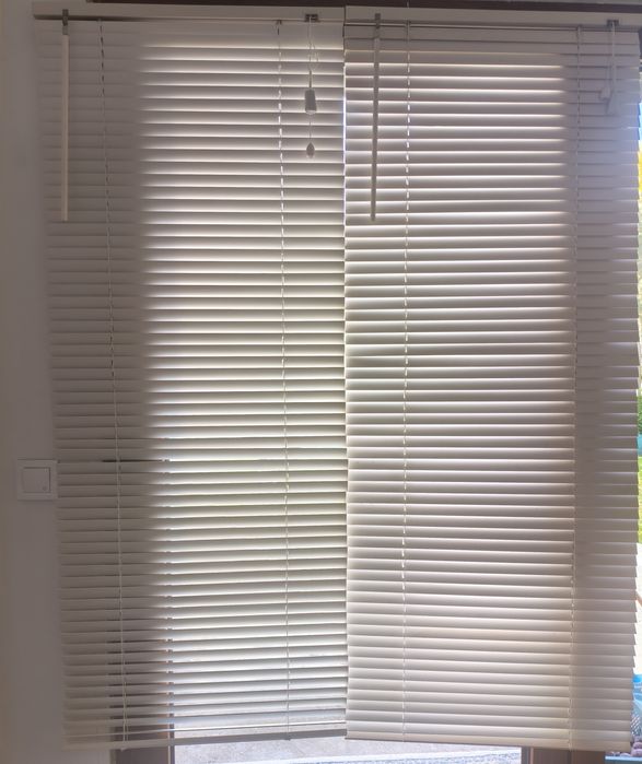 Leroy Merlin Żaluzje drewniane białe