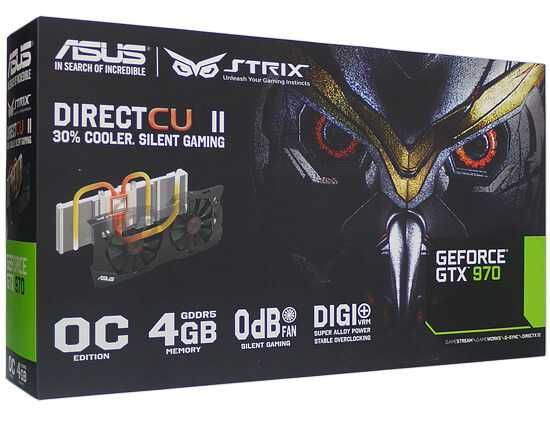 Asus Strix GTX 970 OC Edition 4gb