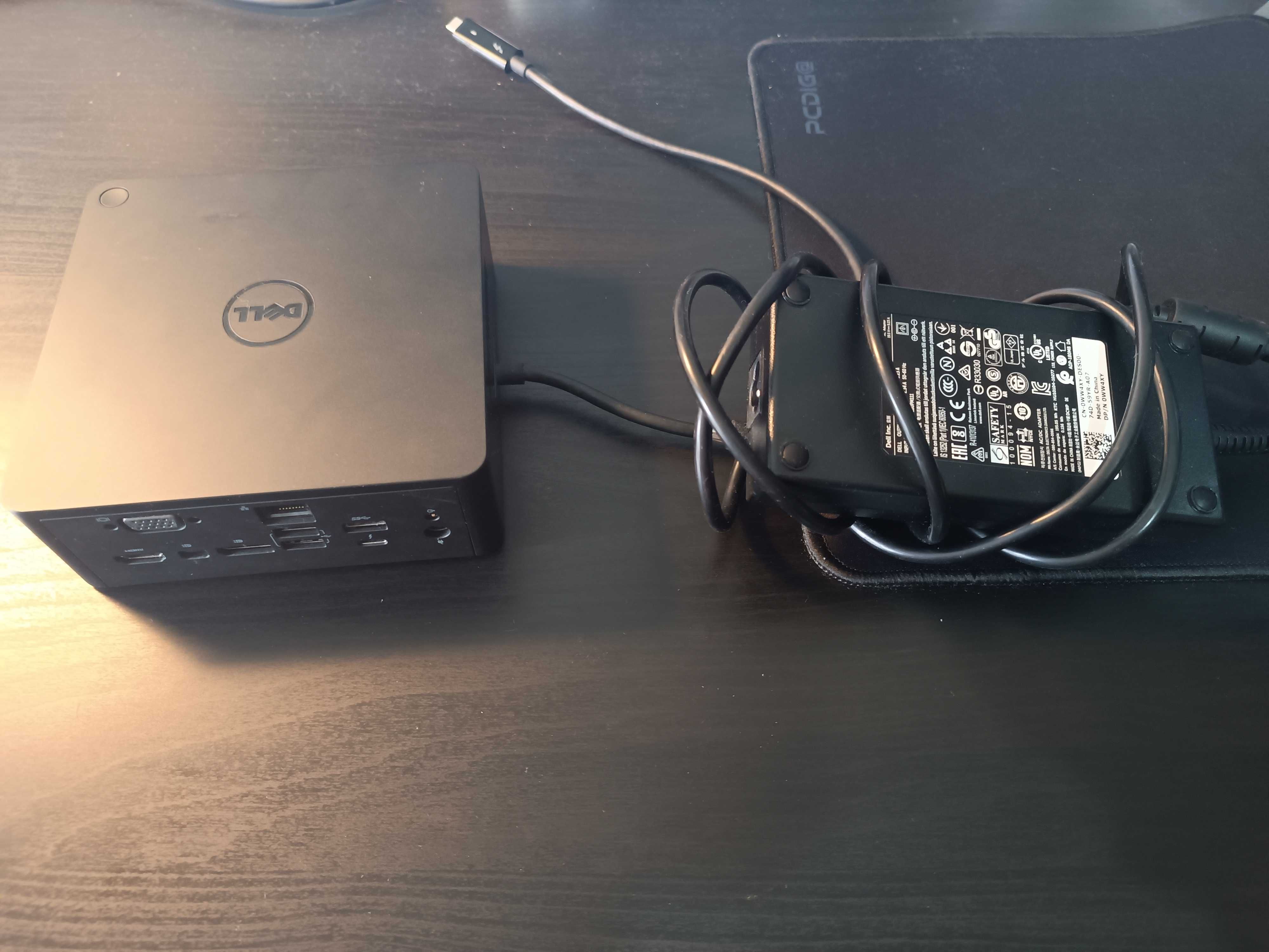 docking station Dell K16A (modelo TB16) + adaptador de energia 180W