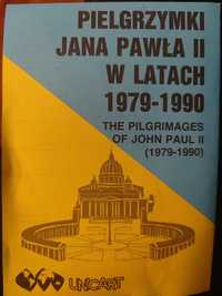 Pielgrzymki Jana Pawła 2 w latach 1979-90 mapa i daty