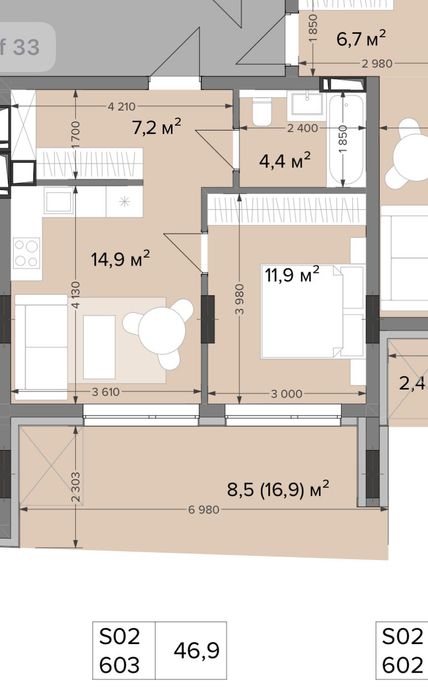 Astrid (Utlandiya4) вул. Василя Стуса 64. Відкриті продажі 1200$ 1м2