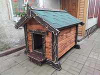 Будка для большой собаки ( деревянная, домик ) под старину из дерева