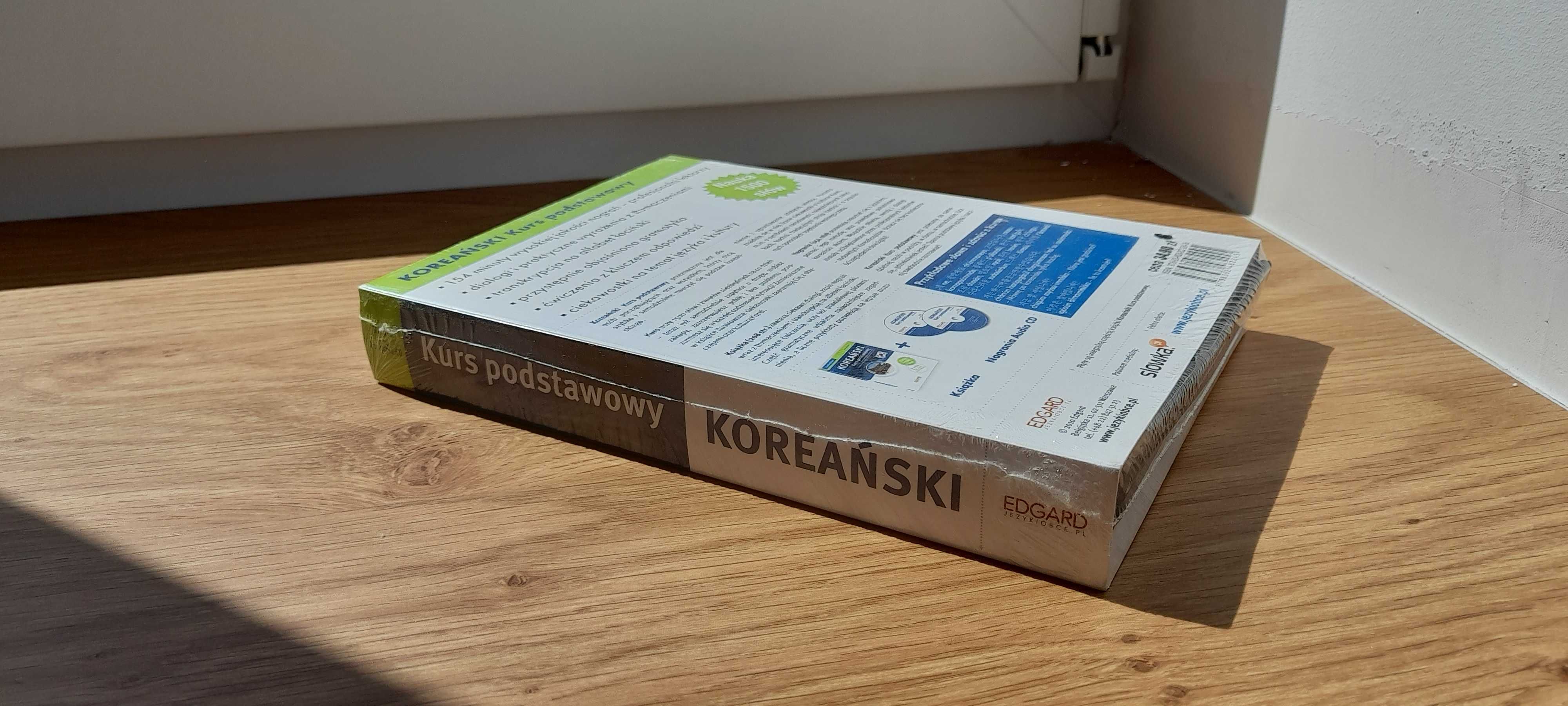 Koreański Kurs podstawowy nowe płyty CD książka