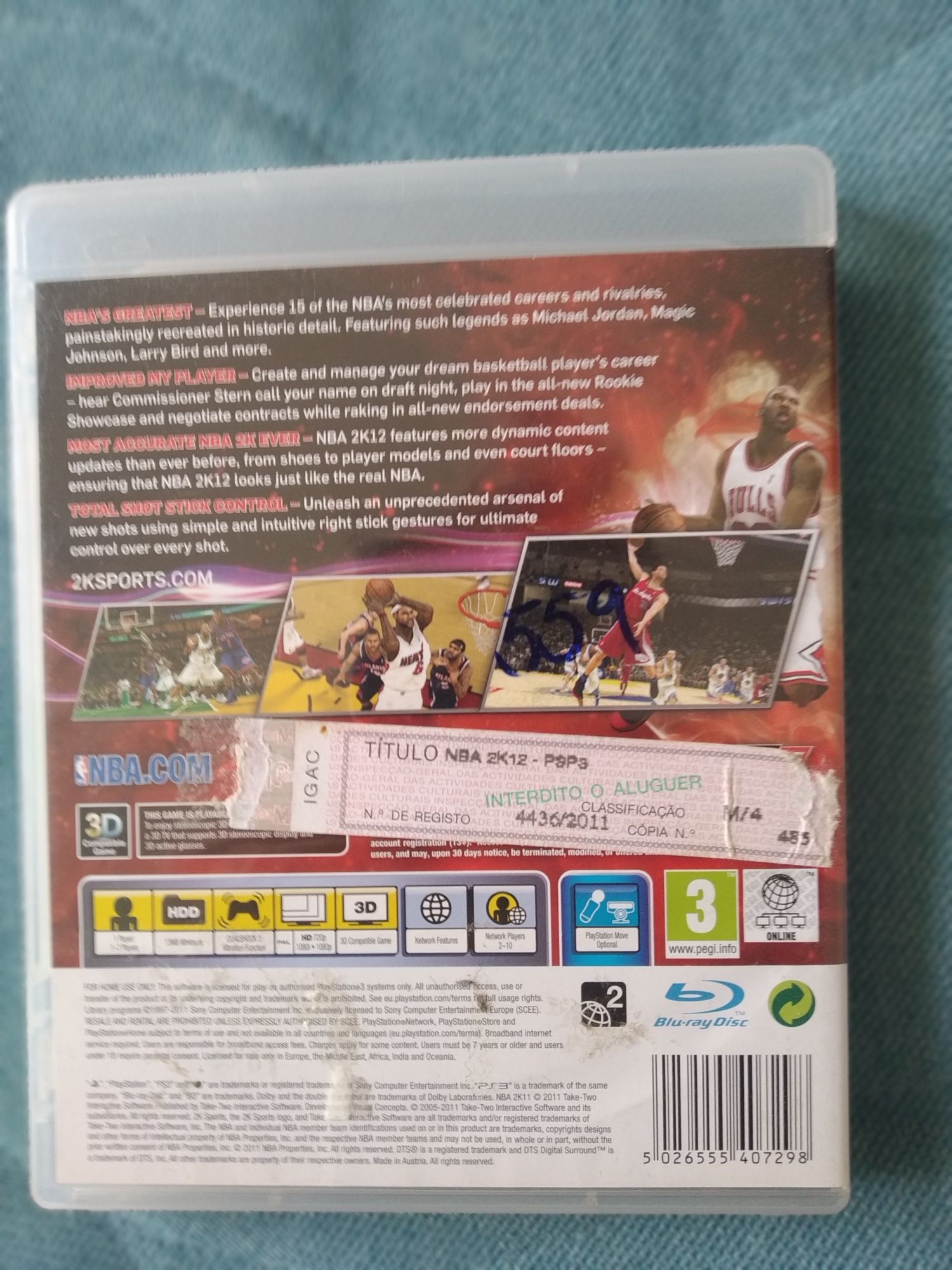 NBA 2k12 e FIFA12 (PS3)