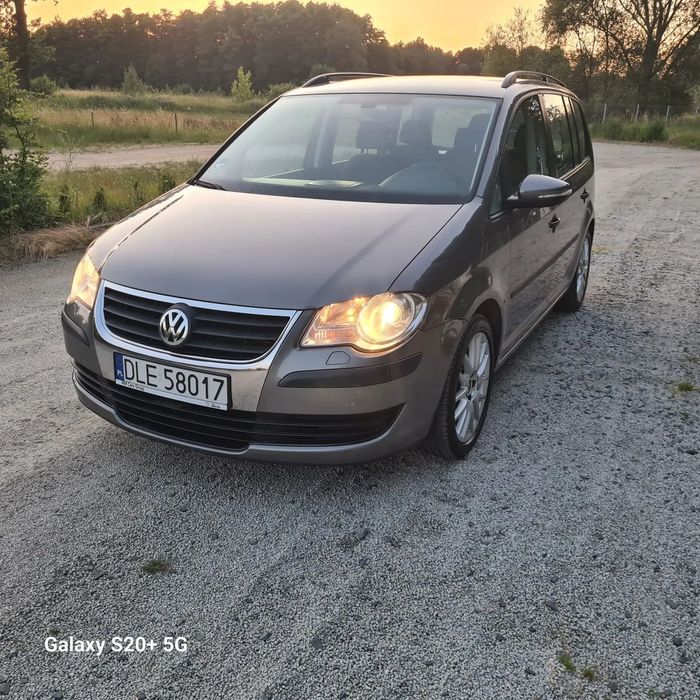 Volkswagen Touran 1.6 MPi Benzyna +LPG BRC Zarejestrowany Alu Klimatyzacja