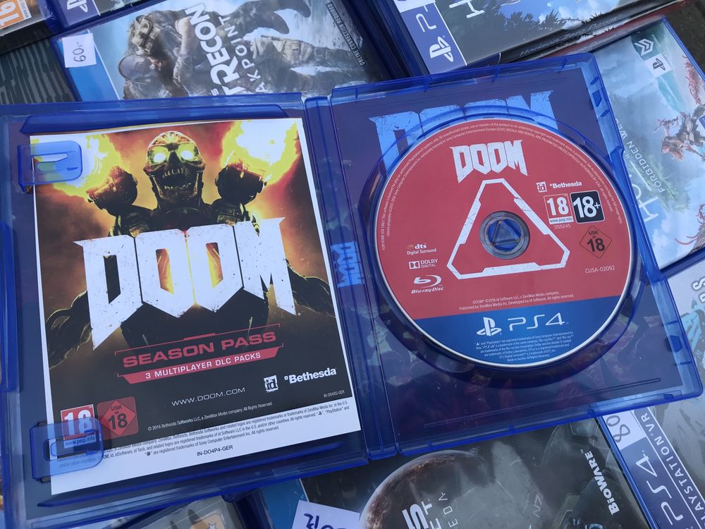 Doom gra na ps4 gry playstation fps dobre ceny