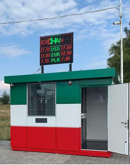 МАФ обмін валют виготовлення, обмінник, каса, кіоск, броня