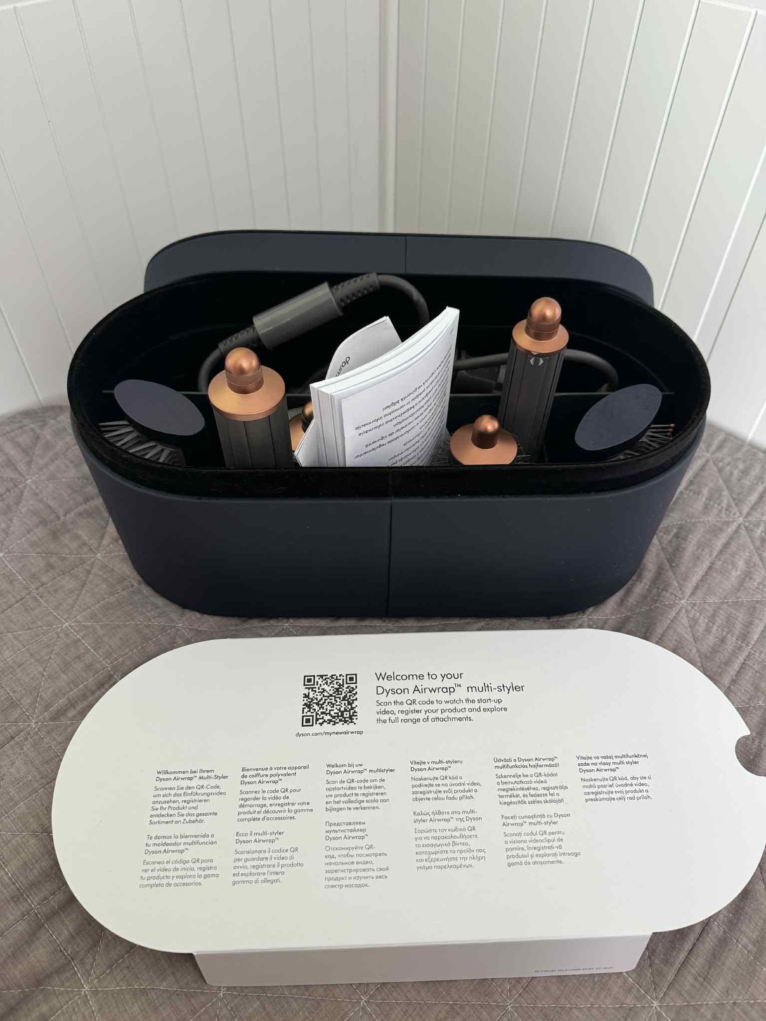 Dyson Airwrap jak nowy, 5 końcówek