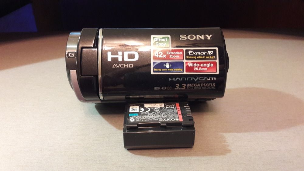 Видео камера Sony HDR-CX130 штатив Vanguard Espod 233AP