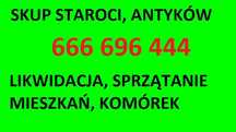 Skup antyków staroci, przedmiotów PRL, likwidacja mieszkań, sprzątanie