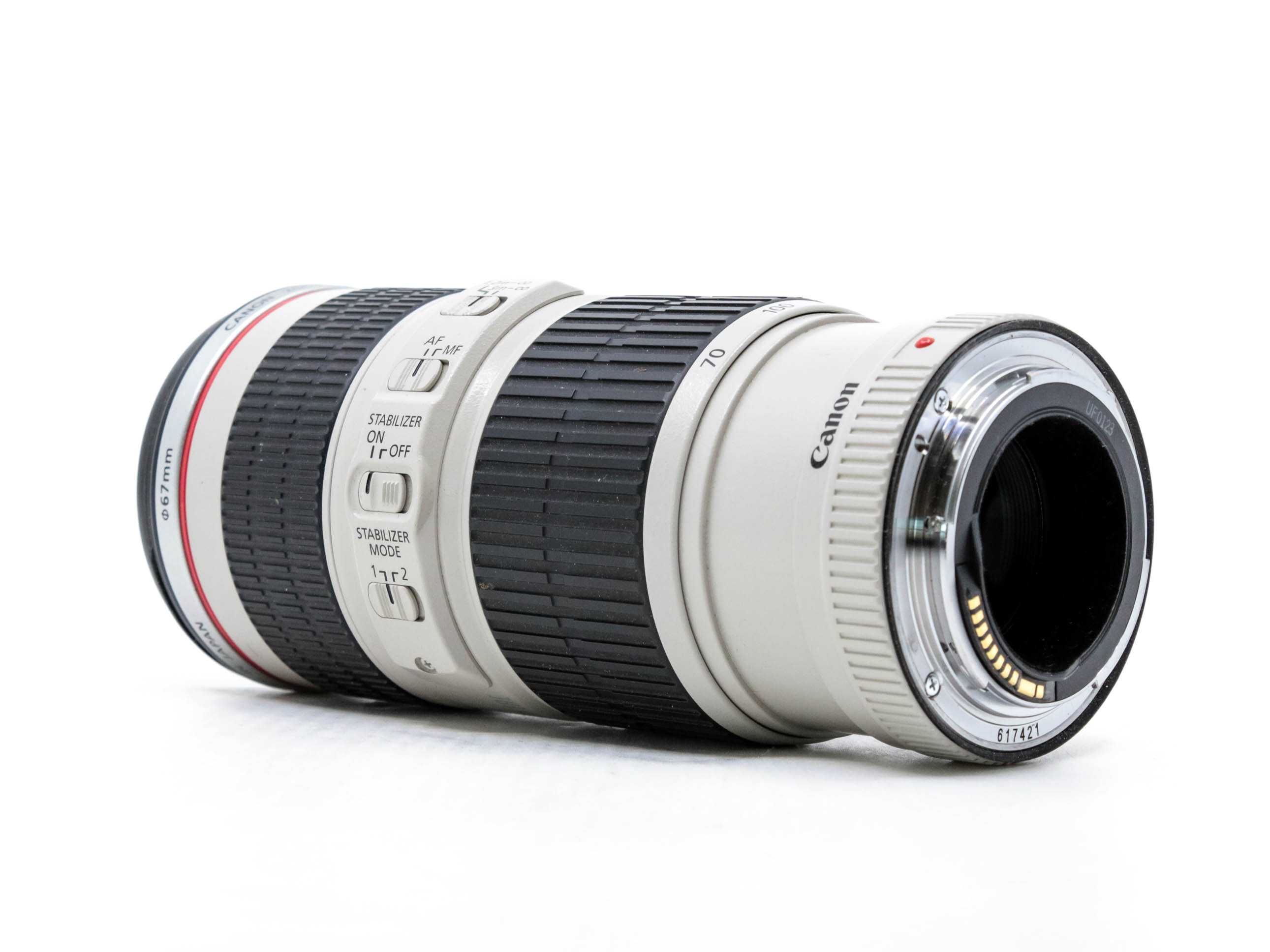 Obiektyw Canon EF 70-200 mm f/4 L IS USM - GWARANCJA 03/2026 z Ring
