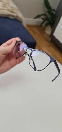 Okulary zerówki z filtrem blue light Emporio Armani