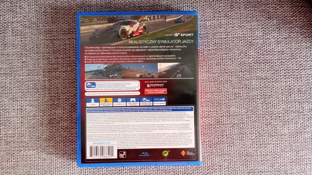 Gra Gran Turismo na konsolę PlayStation 4