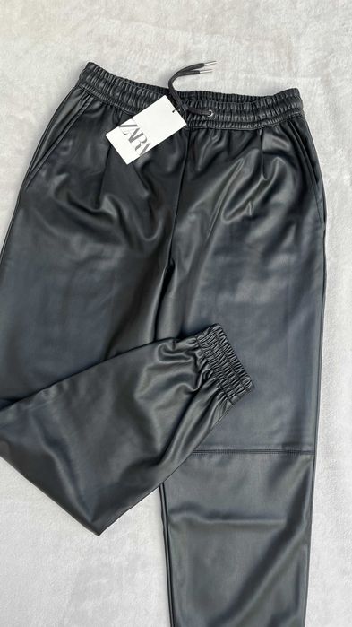 Spodnie skórzane jogger ekoskóra ecoleather jogger