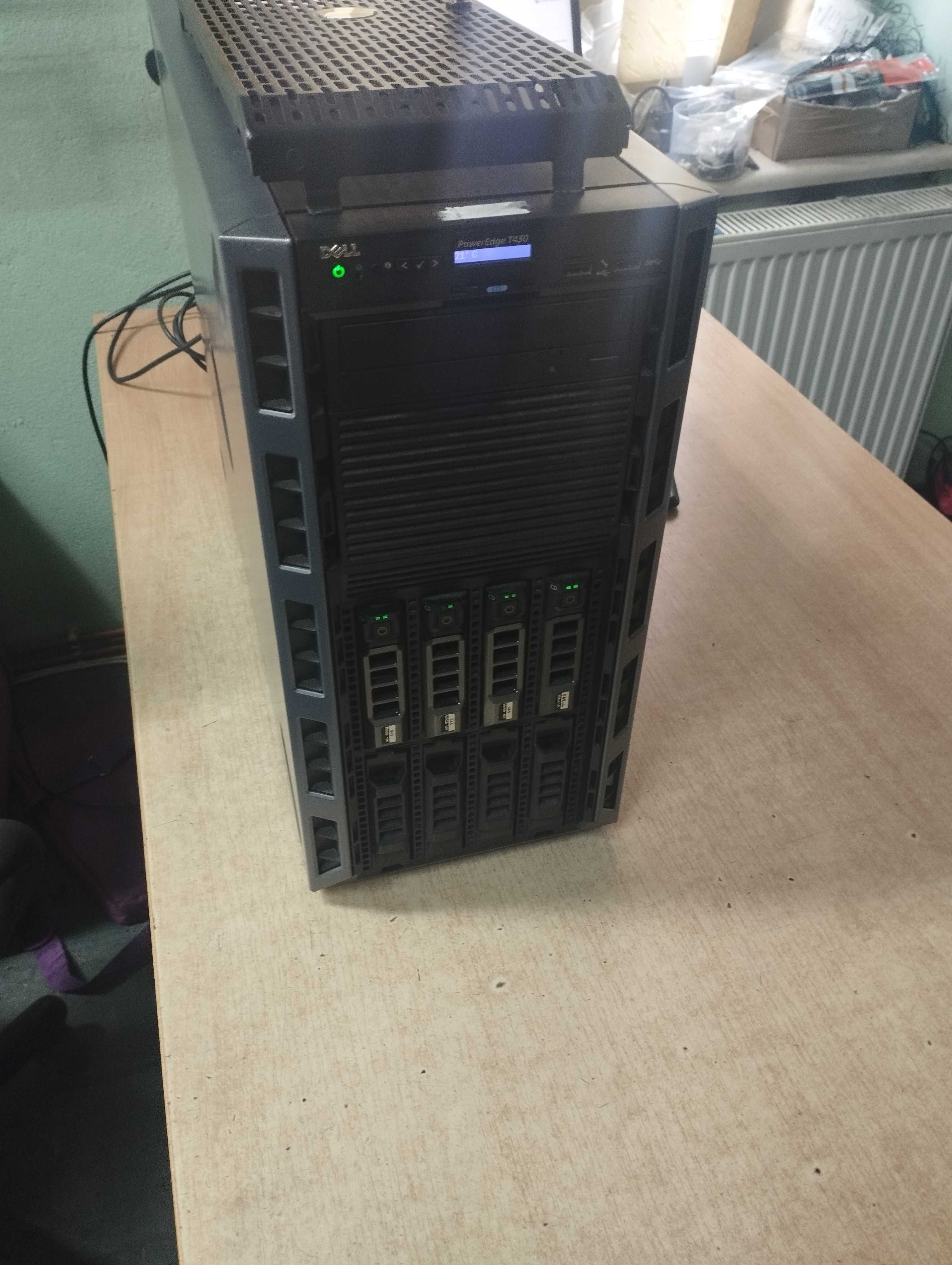 Serwer Del PowerEdge T430 E5-2620 v3\72GB RAM\4x600GB