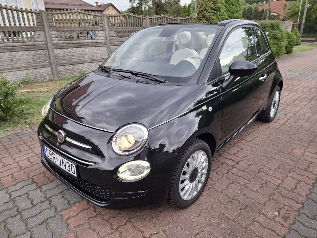 Fiat 500 C Dolcevita  1.2 cabrio 37 tys km  zamiana