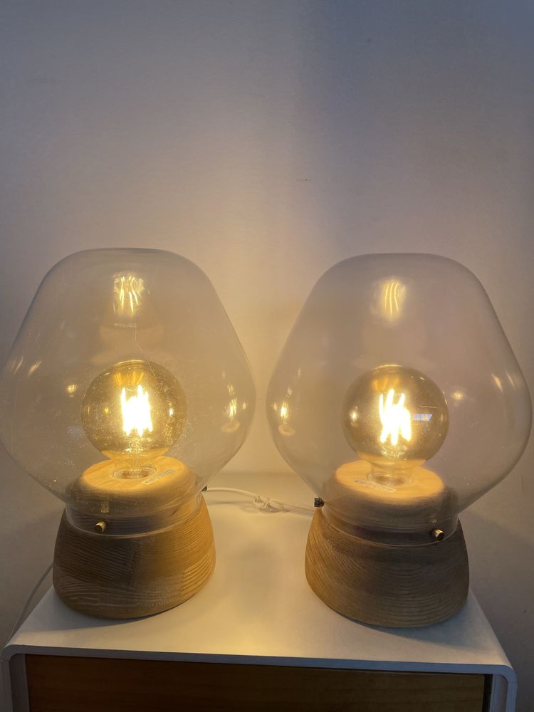 Conjunto de candeeiros de quarto