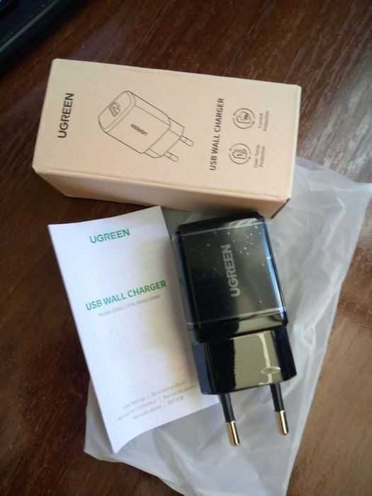 NOVO - UGREEN Carregador - 5V 2.1A - Fast Charge