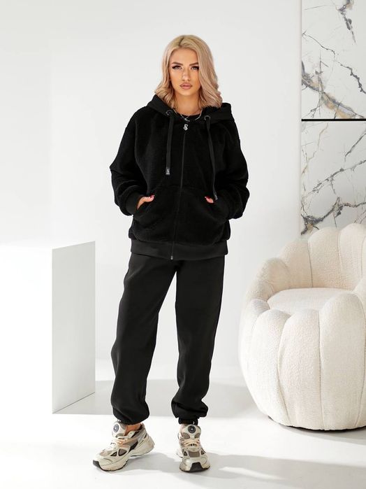 Жіночий костюм дуже теплий хутро тедді