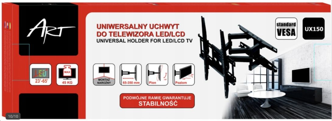 Uchwyt na telewizor Art UX150 23"-65"