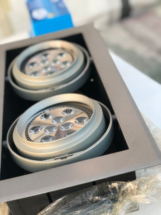 Piękny downlight LUG podwójny LED! Superokazja!