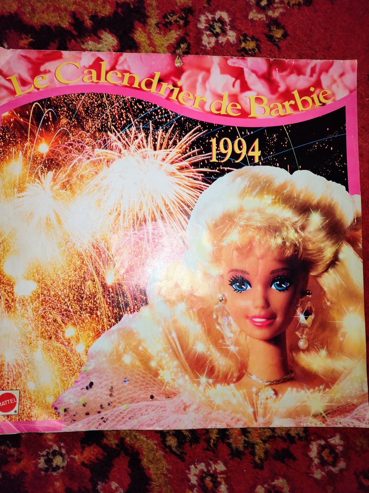 Календарь Барби 1994г. Раритет