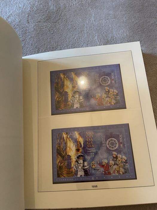 Coleçao de selos Macau