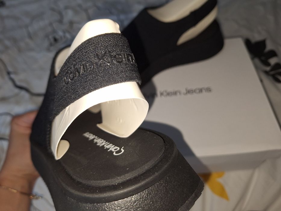 Сандалі Calvin Klein Jeans SLING KNIT SANDAL MG UC 38 р