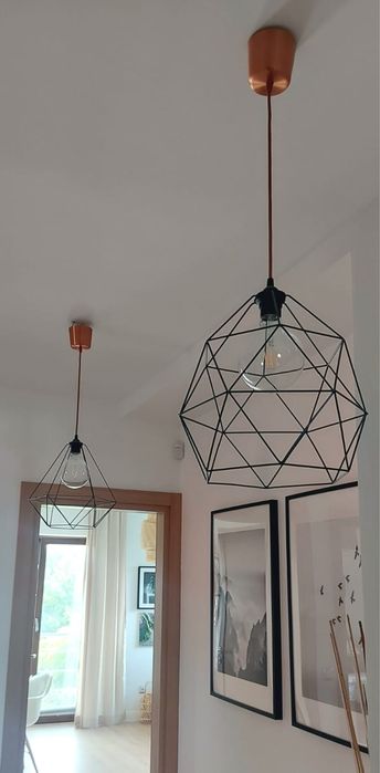 Lampy wiszące Ikea z żarówkami