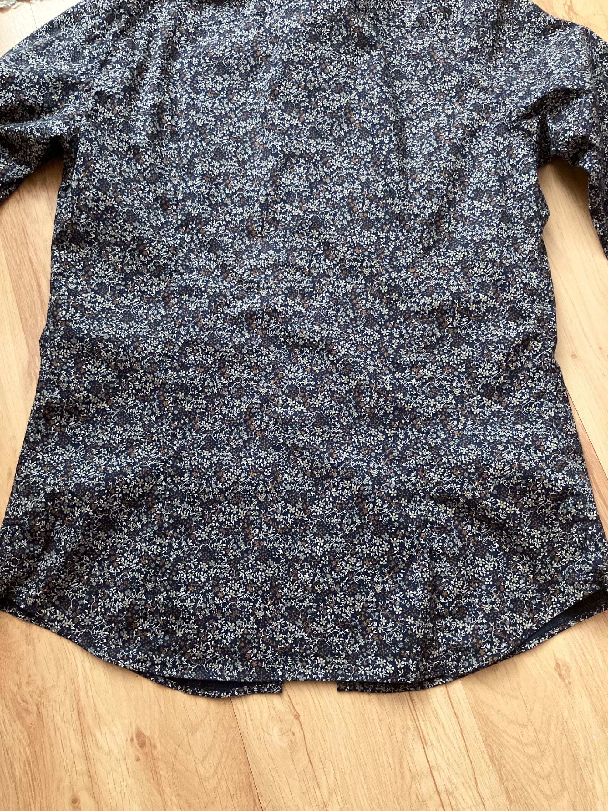 Koszula męska slim fit granatowa r.42