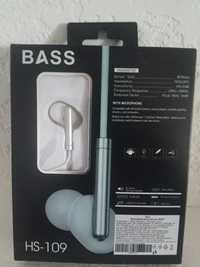 Проводные наушники Bass с микрофоном