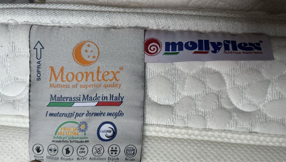 Materac 155x205 cm Mollyflex Bellagio