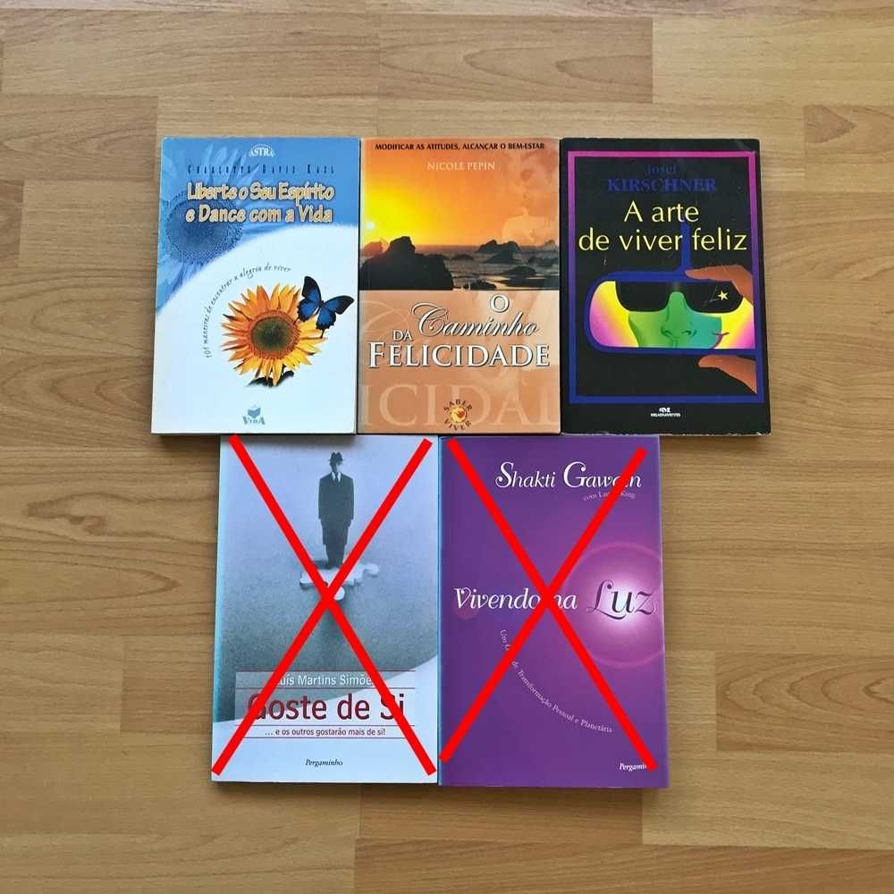 Livros auto ajuda desenvolvimento pessoal espiritualidade